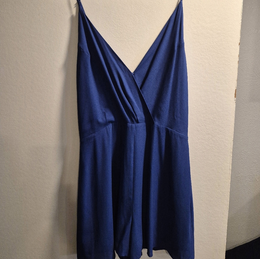 Lush Blue Jumpsuit